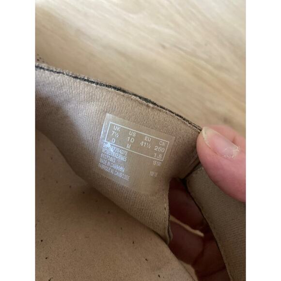 Clarks collection peep toe nude leather wedge size 10 - Picture 6 of 6